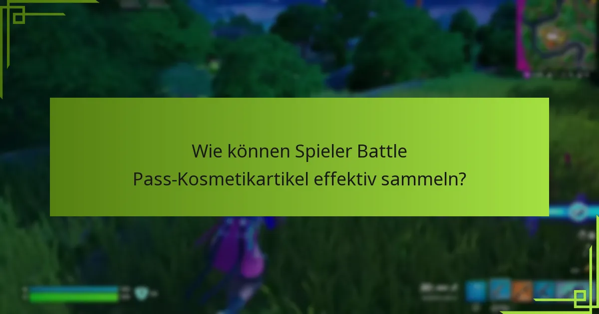 Wie vergleichen sich Battle Pass-Kosmetikartikel mit anderen In-Game-Gegenständen?